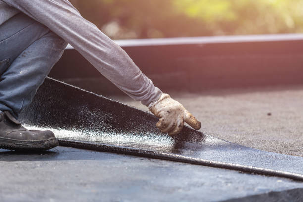Professional Basement Waterproofing technician working in North Vernon, IN